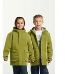 3-in-1-Funktionsjacke JACK WOLFSKIN "3IN1 CANVEY KIDS", Kinder, Gr. 152, gr&uuml;n