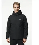 Winterjacke JACK WOLFSKIN "STONETRAIL 2L INS JKT M", Herren, Gr. 3XL, schwarz,