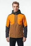 Winterjacke JACK WOLFSKIN "STONETRAIL 2L INS JKT M", Herren, Gr. 3XL, orange (burly