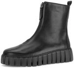 Plateaustiefelette GABOR "Plateau Stiefelette", Damen, Gr. 35, schwarz, Schuhe