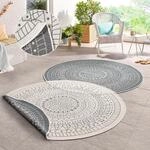 HANSE Home Teppich "Porto Wendeteppich" rund 5 mm H&ouml;he In-& Outdoor, Wetterfest,