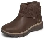 Winterboots SKECHERS "EASY GOING-", Damen, Gr. 40, braun (dunkelbraun),...