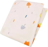Babydecke STERNTALER "Fuchs Filou Pl&uuml;sch", bunt (lichtgrau), B:75cm L:100cm,