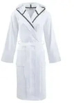 Unisex-Bademantel CARL ROSS "41310" Gr. XS, wei&szlig; (wei&szlig;, platin), XS,...