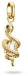 Charm-Einh&auml;nger THOMAS SABO "Charm Schlangen-Optik - Connect", gold (gelbgoldfarben,