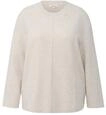 s.Oliver CURVE Sweater, mit Rundhals / Gro&szlig;e Gr&ouml;&szlig;en