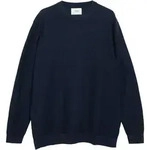 Strickpullover, Herren, Gr. XXL, blau (navy), Strick, Obermaterial: 100% Baumwolle,