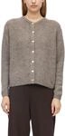 s.Oliver Cardigan Strickjacke mit Knopfleiste und Rundhals / mit Wolle