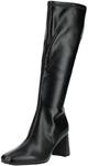 Stiefel STEVE MADDEN "STEVE MADDEN Stiefel Lederimitat", Damen, Gr. 39, schwarz
