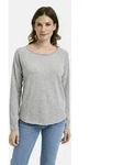Rundhalsshirt SMITH & SOUL, Damen, Gr. XXL, grau (grai), Single Jersey, Material: