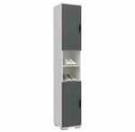 VCM Schuhschrank "Holz schmaler Schuhschrank Dielenm&ouml;bel Gados M" 1 Stk. tlg.