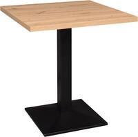 M&auml;usbacher "Big Bistro Metall" Quadrat-S&auml;ulengestell, eckige Platte BHT 70x75x70 cm