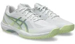 Hallenschuh ASICS "COURT HUNTER FF", Damen, Gr. 40, gr&uuml;n (wei&szlig;, ocean haze),...