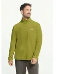 Fleecepullover JACK WOLFSKIN "TAUNUS 100 HZ M", Herren, Gr. S, gr&uuml;n (khaki...