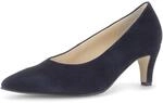 Pumps GABOR "Eleganter Pump", Damen, Gr. 35, blau, Schuhe Pumps