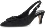 Slingpumps GABOR "Slingpumps", Damen, Gr. 36, schwarz, Schuhe Slingpumps