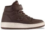 Sneaker LOTTO, Kinder, Gr. 25, braun (schwarz braun, beige), Synthetik, Schuhe