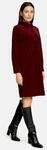 Betty&Co Druckkleid "Damen mit Kragen" Nahttasche