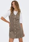 ONLY Cordkleid "ONLMOXIE S/L BUT CORD DRESS CC PNT" Baumwolle, regular fit