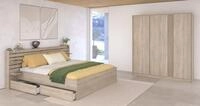 Parisot Schlafzimmer-Set "Parisot Escale" 3 Stk. tlg. Einsatz im Kleiderschrank