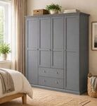 Home affaire Kleiderschrank "Paris im Landhausstil mit viel Stauraum, B/HT ca.