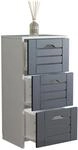 VCM Midischrank "Midischrank Schubladen Flonali 76 x 38 x 28 cm" 1 Stk. tlg.