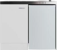 Flex-Well Pantryk&uuml;che "Pantry" Gesamtbreite 100 cm, mit DUO Kochfeld und