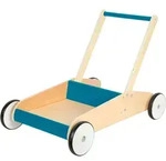 Lauflernwagen SMALL FOOT "schiefergrau", blau, Lauflernhilfen, KinderB:40,5cm