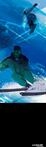 Multifunktionstuch ROLEFF "Schlauchtuch mit Fleeceansatz" Gr. M, blau (wintersport