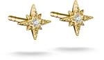Paar Ohrstecker THOMAS SABO "Stern-Optik gelbgoldfarben", gold (gelbgoldfarben,
