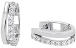 Paar Creolen TOM TAILOR "Schmuck Geschenk Silber 925", silber (silberfarben,