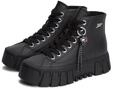 Tommy Jeans Plateausneaker "TJW PLATFORM SNEAKER LEATHER MC" Schn&uuml;rboots mit