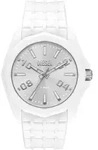 Quarzuhr DIESEL "Stinger 3-Hand", wei&szlig;, Armbanduhren, Herren, Quarzuhr,...