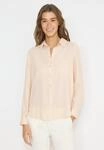 Langarmbluse CECIL, Damen, Gr. XL (44), pearl beige, Stoff, 100% Viskose, unifarben,
