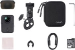 DJI Action Cam "Osmo 360 II Limitless Riding Combo", grau (schwarz), B:3,63cm H:8,1cm