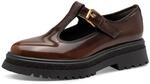 Tamaris Slipper Chunky-Slipper, T-Spangen, Loafer, in veganer Verarbeitung