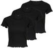 ONLY T-Shirt "T-Shirt ONLEMMA SHORT TOP 3P 3er Pack" 3
