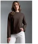 Longsleeve TRIGEMA "TRIGEMA Langarmshirt mit ausgestellten &Auml;rmeln", Damen, Gr....