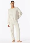 Schiesser Pyjama "Casual Feel" mit &uuml;berschnittenen Schultern, seitliche Taschen