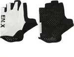 Fahrradhandschuhe ENDURANCE "Kaisar", Damen, Gr. XS, schwarz-wei&szlig; (wei&szlig;), 80%