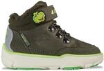 Winterstiefel LOTTO, Damen, Gr. 20, gr&uuml;n (olive, lime), Synthetik, mehrfarbig,