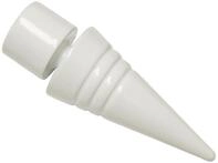 GARDINIA Gardinenstangen-Endst&uuml;ck "Spitze" Serie Einzelprogramm Chicago &Oslash; 20 mm
