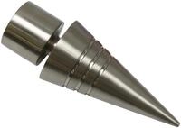 GARDINIA Gardinenstangen-Endst&uuml;ck "Spitze" Serie Einzelprogramm Chicago &Oslash; 20 mm