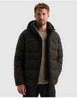 Winterjacke PME LEGEND "AIRSHIP Mach6", Herren, Gr. 4XL, schwarz (jet schwarz), Web,
