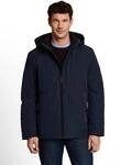 Softshelljacke TOM TAILOR, Herren, Gr. XXL, blau (sky captain blau), Web,