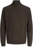 Jack & Jones Strickpullover "JPRBLUCALLUM CABLE KNIT HALF ZIP" Materialmix,...