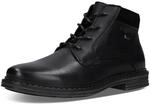 Winterboots BUGATTI, Herren, Gr. 41, schwarz, Nappaleder, Basic, Schuhe Winterboots,