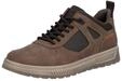 Sneaker RIEKER "Rieker Sneaker Lederimitat", Herren, Gr. 46, braun (braun, schwarz),