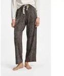 Pyjamahose HUGO UNDERWEAR, Damen, Gr. S, N-Gr, braun (open grau 070), Jersey,