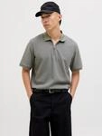 Jack & Jones Poloshirt "JJEAUSTIN ZIP POLO SS NOOS" mit Polokragen